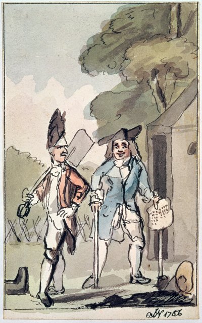 Tristram Shandy, 1786 von John Nixon